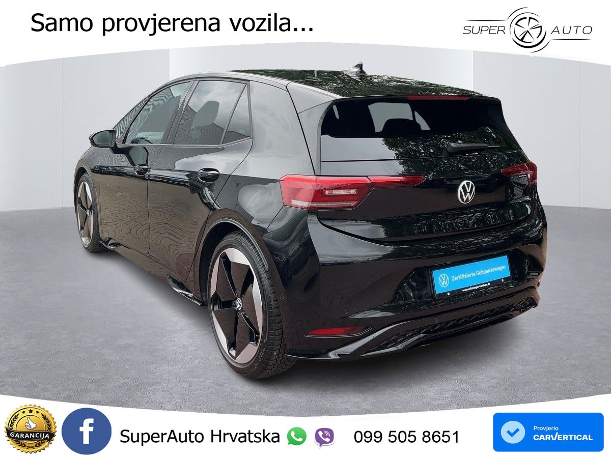 Volkswagen ID.3 GTX Performance 84 kWh (326 KS) LED+GR SJED+ACC
