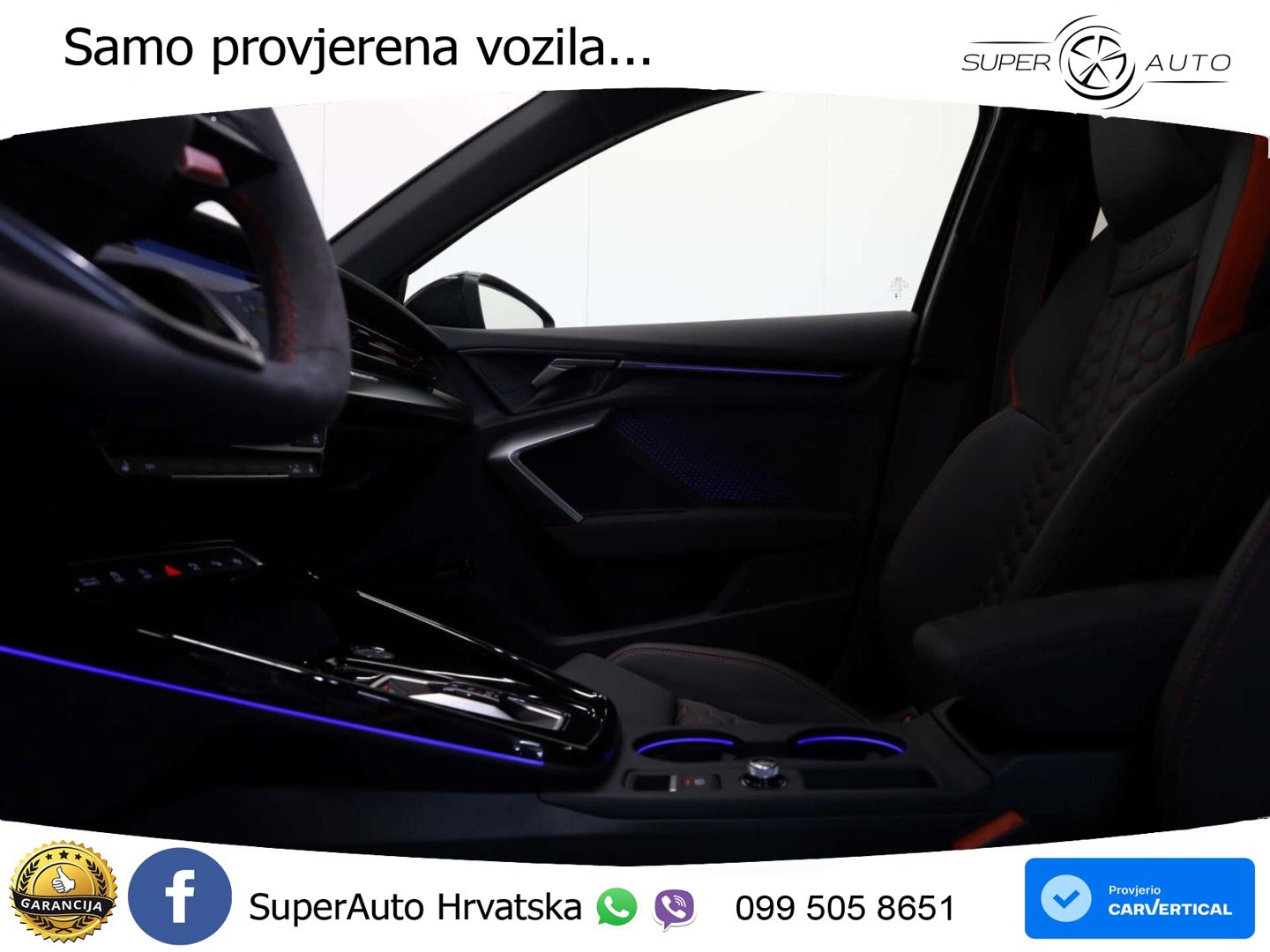 Audi RS3 Sedan 2.5 TFSI (400 KS) quattro S tronic LED+GR SJED+ACC