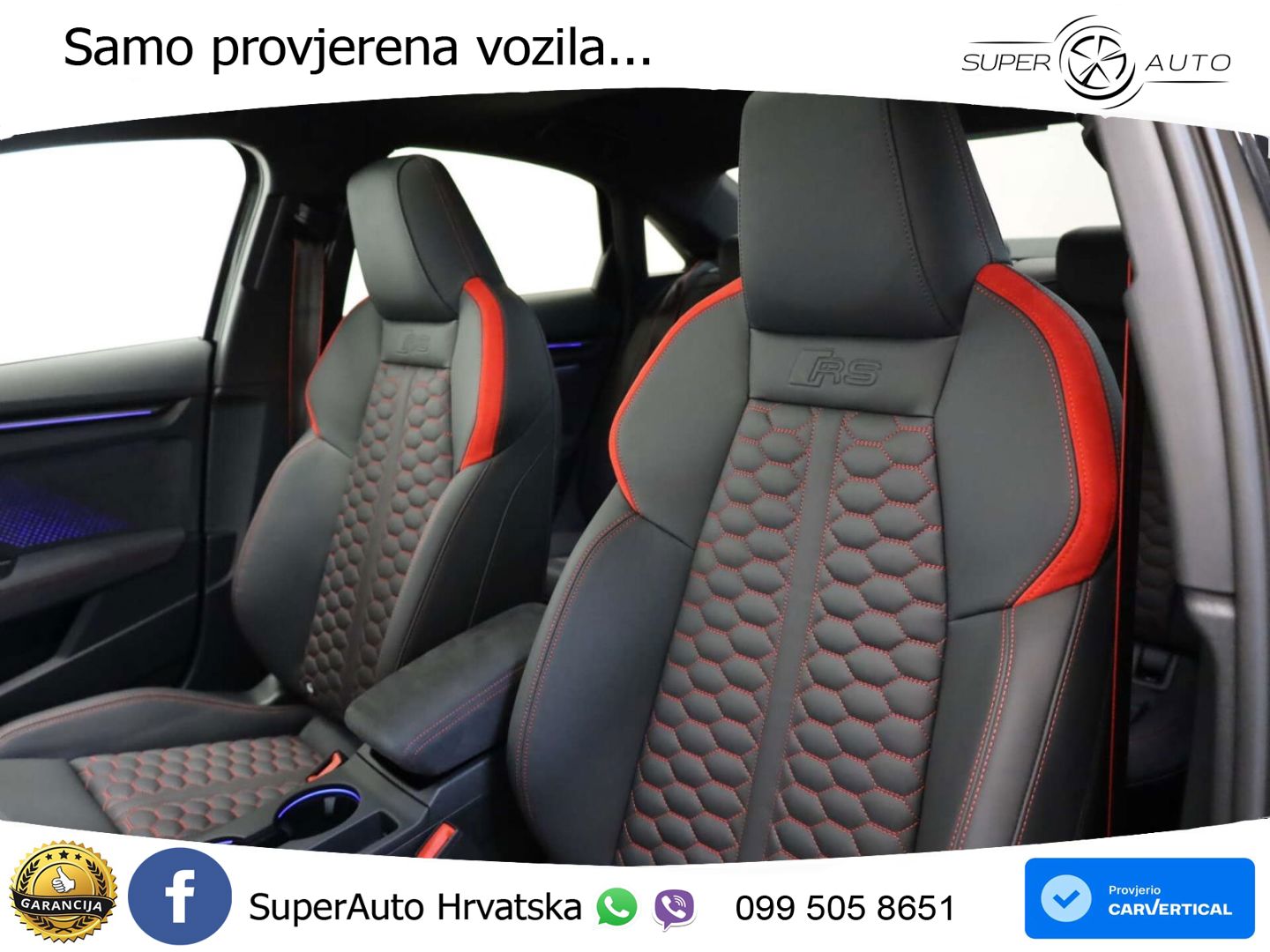 Audi RS3 Sedan 2.5 TFSI (400 KS) quattro S tronic LED+GR SJED+ACC