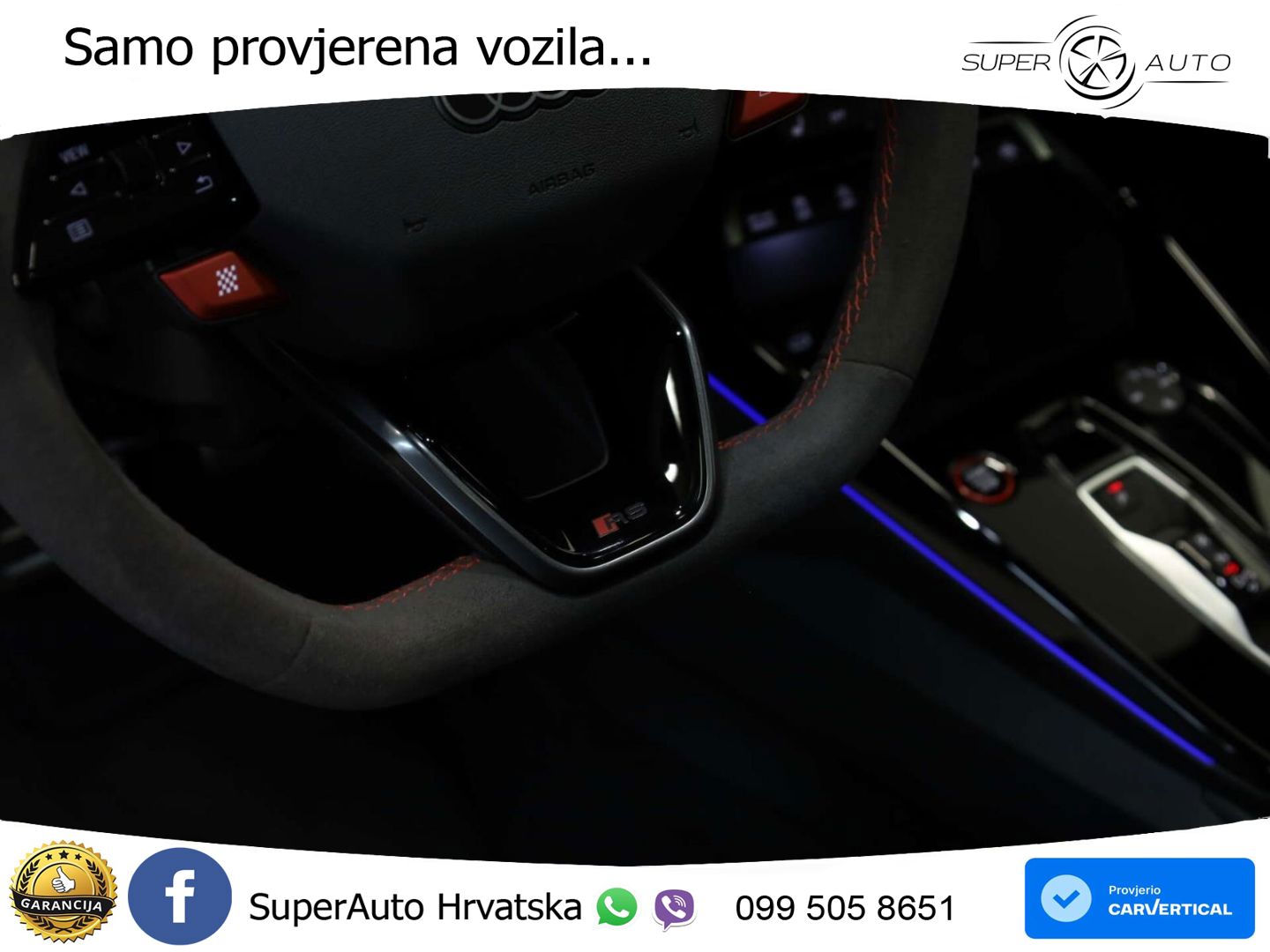 Audi RS3 Sedan 2.5 TFSI (400 KS) quattro S tronic LED+GR SJED+ACC
