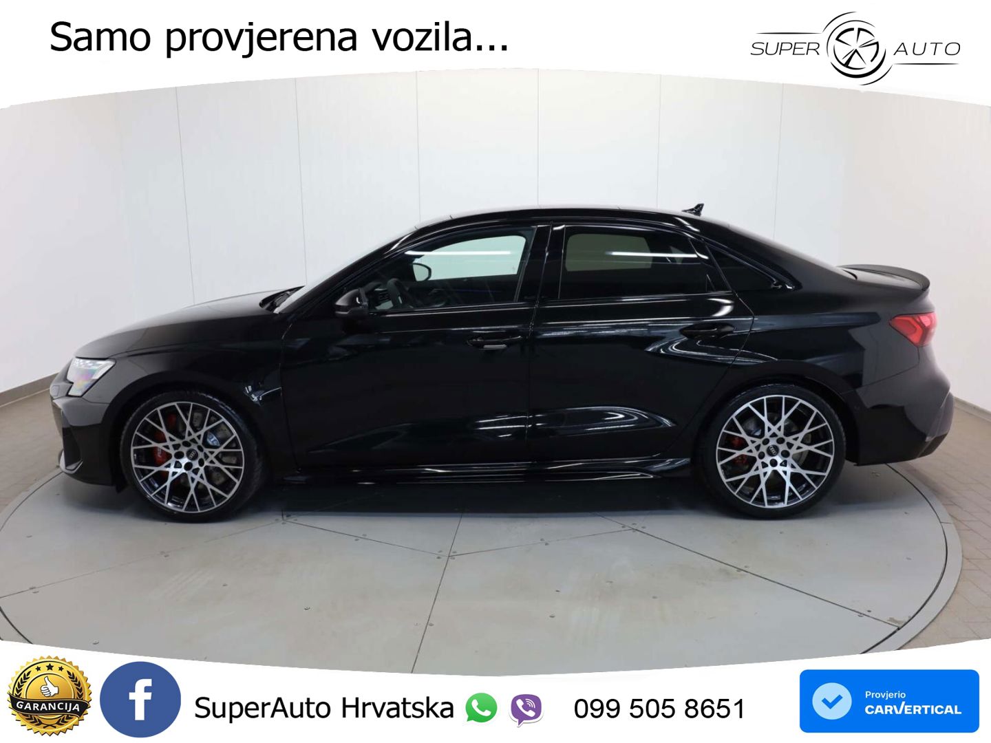 Audi RS3 Sedan 2.5 TFSI (400 KS) quattro S tronic LED+GR SJED+ACC