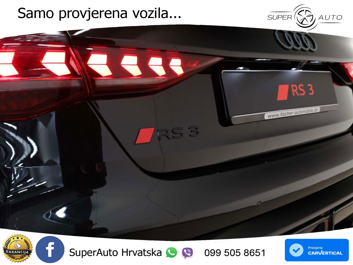 Audi RS3 Sedan 2.5 TFSI (400 KS) quattro S tronic LED+GR SJED+ACC