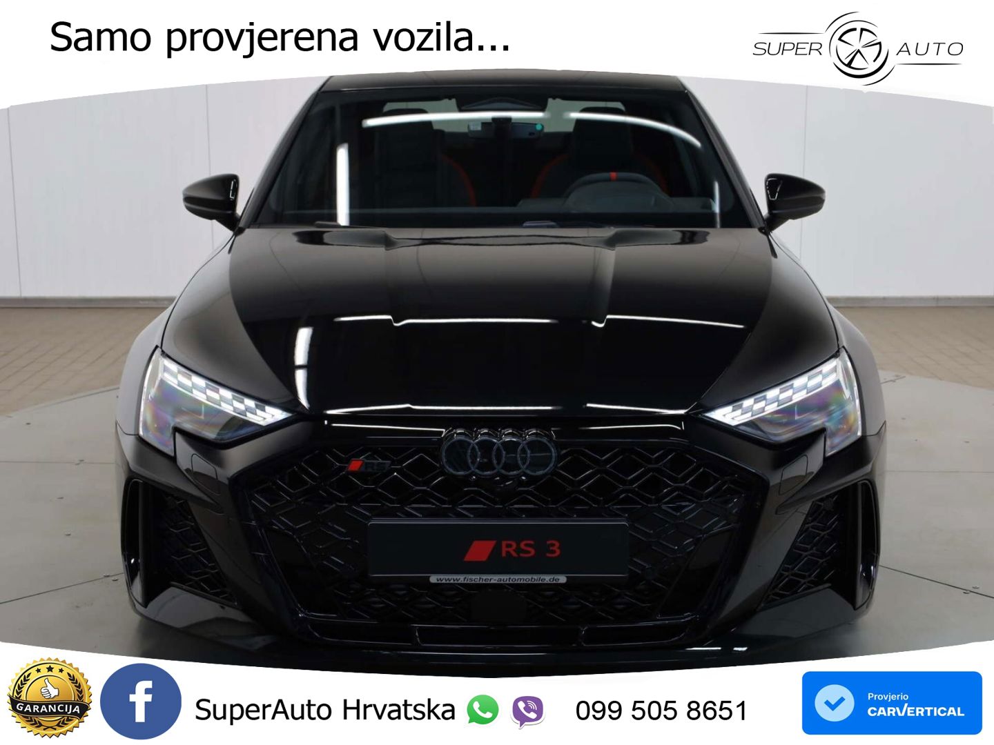 Audi RS3 Sedan 2.5 TFSI (400 KS) quattro S tronic LED+GR SJED+ACC