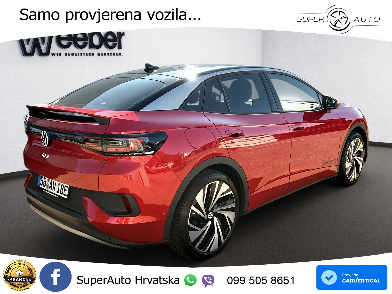 Volkswagen ID.5 Pro 82 kWh (286 KS) LED+GR SJED+ACC