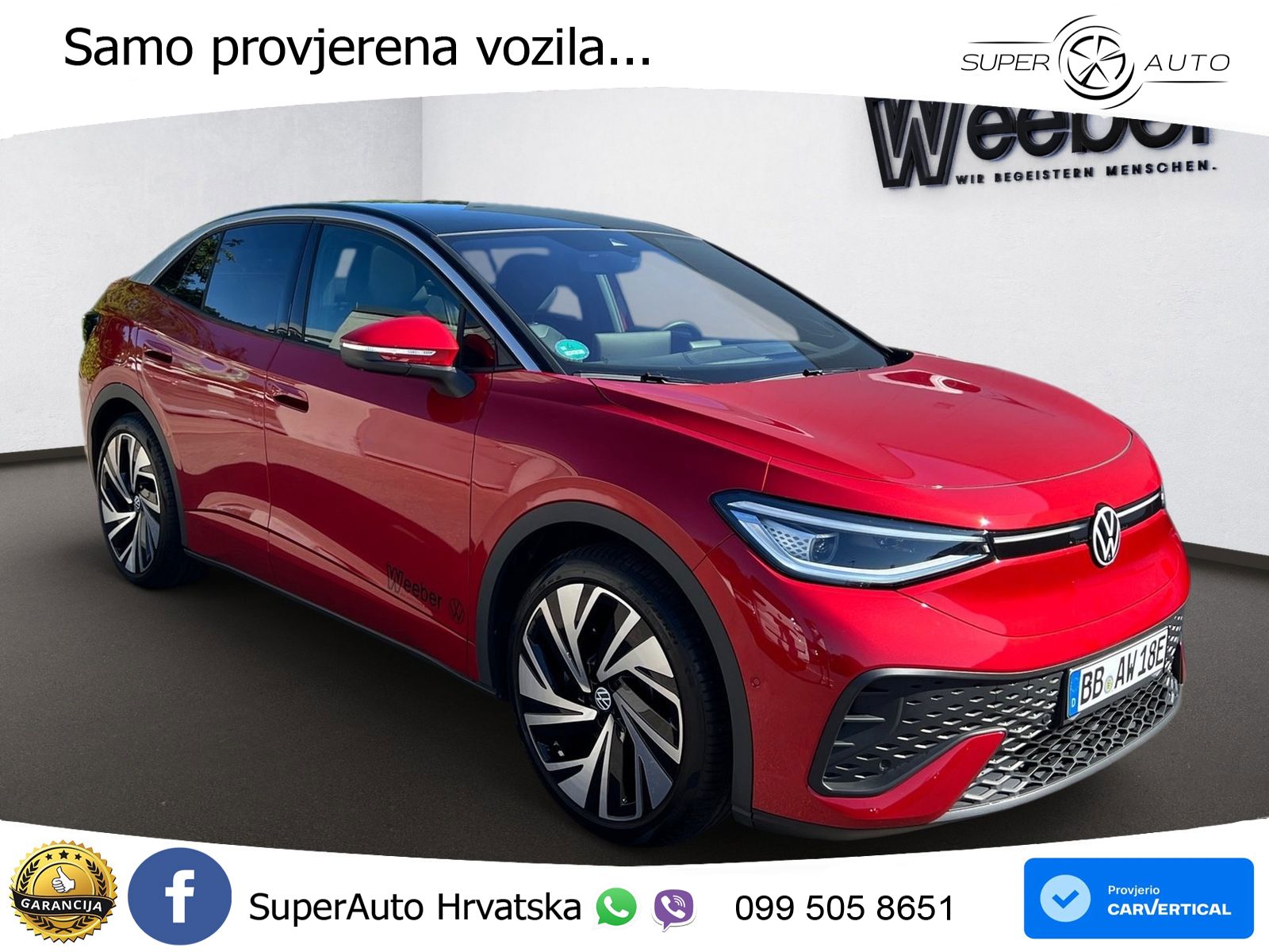 Volkswagen ID.5 Pro 82 kWh (286 KS) LED+GR SJED+ACC
