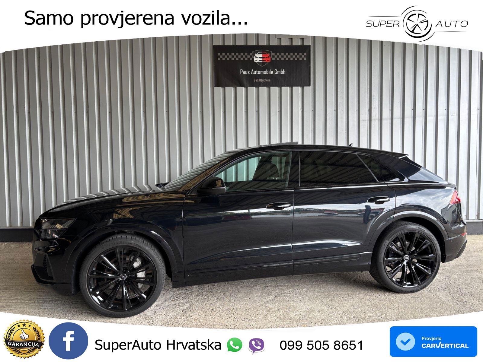 Audi Q8 50 TDI V6 (286 KS) quattro Tiptronic S line LED+GR SJED+ACC