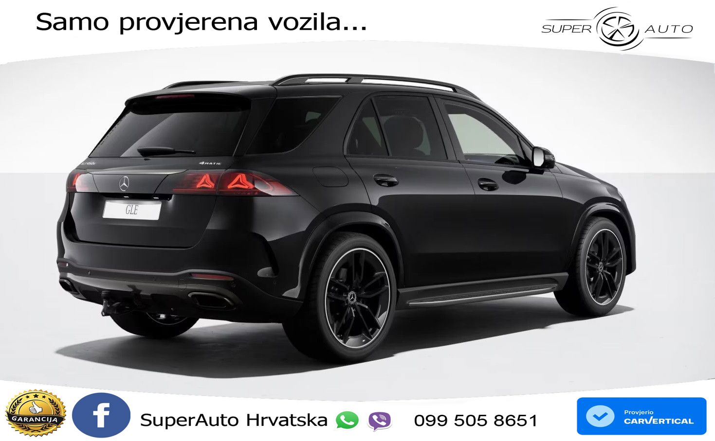 Mercedes GLE 450d (367 KS) EQ Boost 4MATIC 9G-TRONIC AMG LED+GR SJED+ACC
