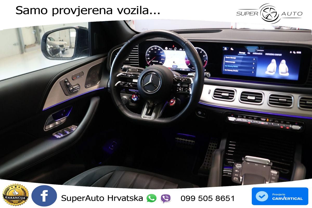 Mercedes AMG GLE 63 S V8 (612 KS) EQ Boost 4MATIC+ AMG SPEEDSHIFT TCT 9G LED+GR SJED+ACC