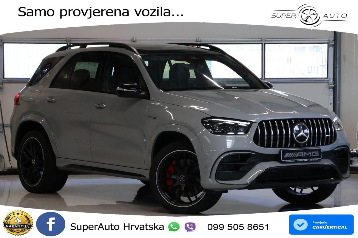 Mercedes AMG GLE 63 S V8 (612 KS) EQ Boost 4MATIC+ AMG SPEEDSHIFT TCT 9G LED+GR SJED+ACC