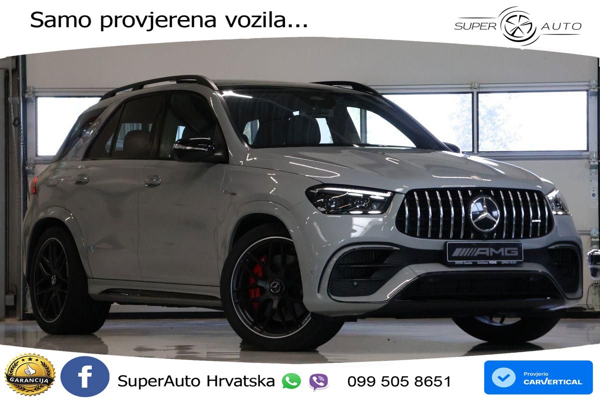 Mercedes AMG GLE 63 S V8 (612 KS) EQ Boost 4MATIC+ AMG SPEEDSHIFT TCT 9G LED+GR SJED+ACC