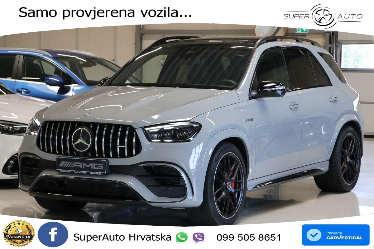Mercedes AMG GLE 63 S V8 (612 KS) EQ Boost 4MATIC+ AMG SPEEDSHIFT TCT 9G LED+GR SJED+ACC