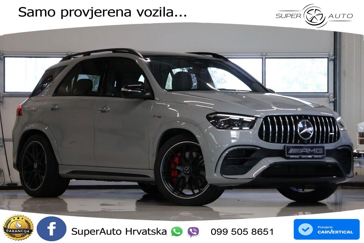 Mercedes AMG GLE 63 S V8 (612 KS) EQ Boost 4MATIC+ AMG SPEEDSHIFT TCT 9G LED+GR SJED+ACC