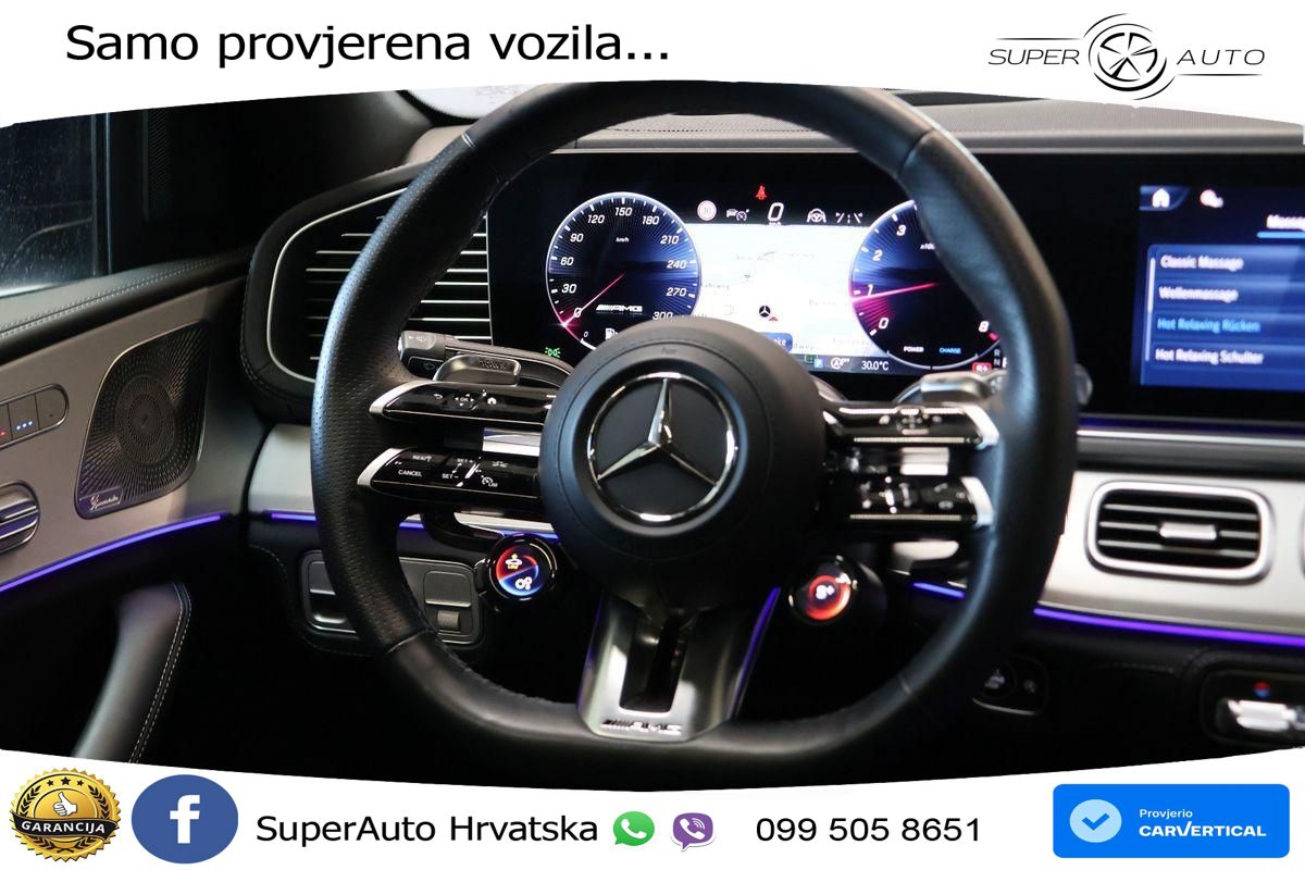 Mercedes AMG GLE 63 S V8 (612 KS) EQ Boost 4MATIC+ AMG SPEEDSHIFT TCT 9G LED+GR SJED+ACC
