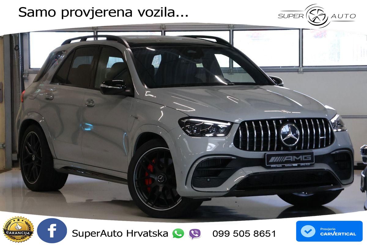 Mercedes AMG GLE 63 S V8 (612 KS) EQ Boost 4MATIC+ AMG SPEEDSHIFT TCT 9G LED+GR SJED+ACC