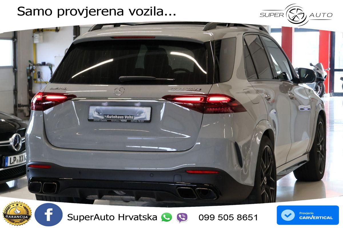 Mercedes AMG GLE 63 S V8 (612 KS) EQ Boost 4MATIC+ AMG SPEEDSHIFT TCT 9G LED+GR SJED+ACC