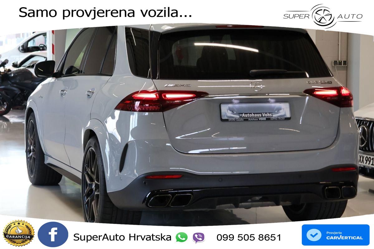 Mercedes AMG GLE 63 S V8 (612 KS) EQ Boost 4MATIC+ AMG SPEEDSHIFT TCT 9G LED+GR SJED+ACC