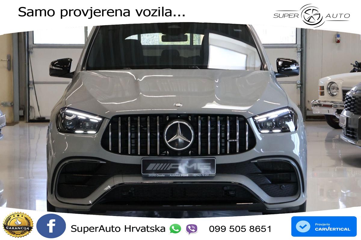 Mercedes AMG GLE 63 S V8 (612 KS) EQ Boost 4MATIC+ AMG SPEEDSHIFT TCT 9G LED+GR SJED+ACC