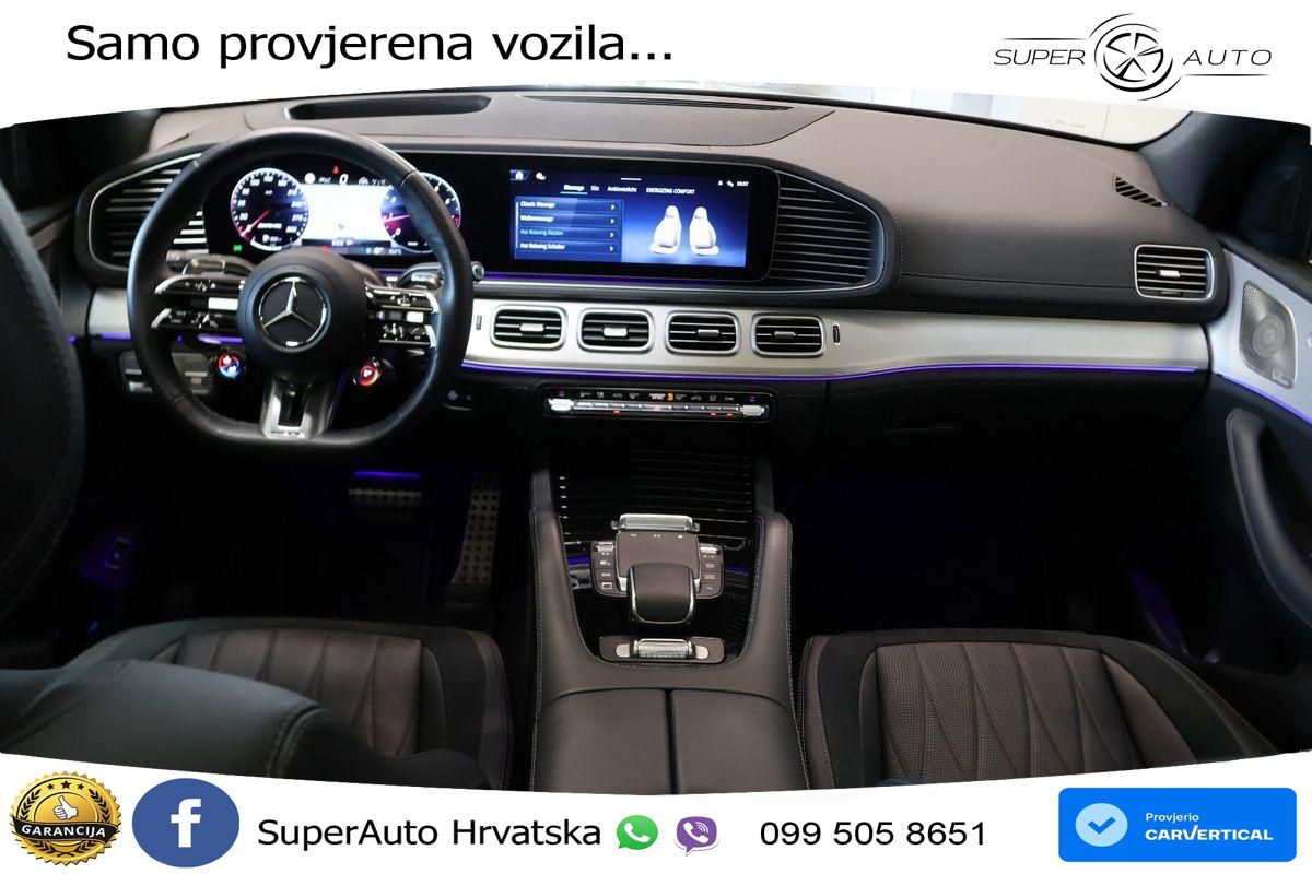Mercedes AMG GLE 63 S V8 (612 KS) EQ Boost 4MATIC+ AMG SPEEDSHIFT TCT 9G LED+GR SJED+ACC