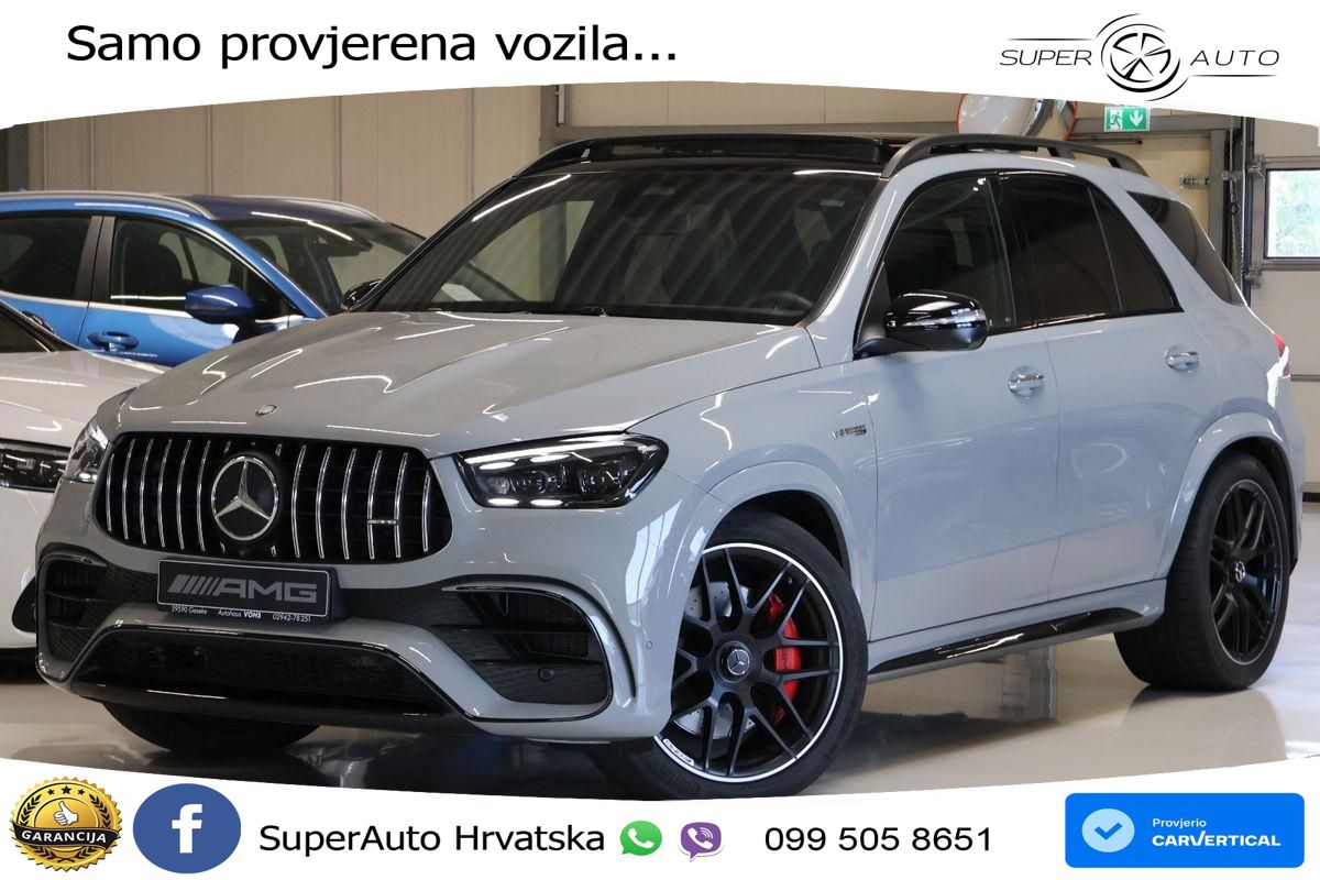 Mercedes AMG GLE 63 S V8 (612 KS) EQ Boost 4MATIC+ AMG SPEEDSHIFT TCT 9G LED+GR SJED+ACC