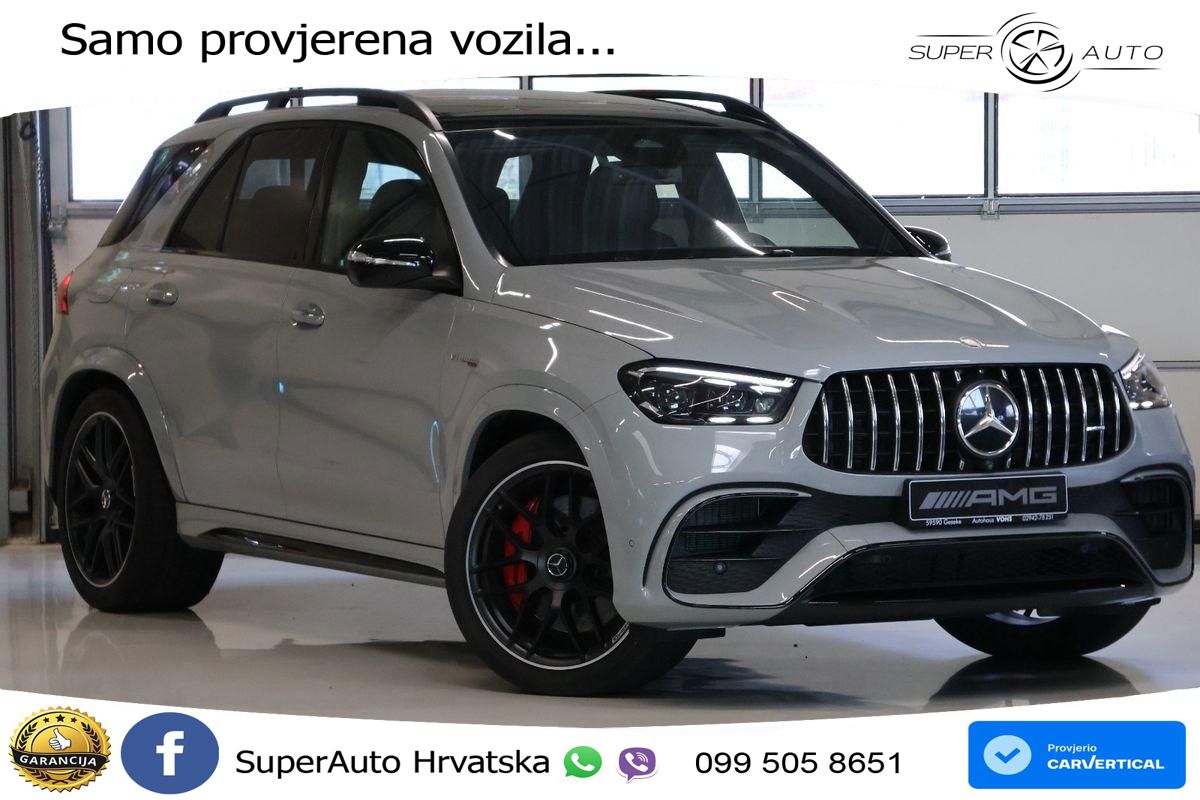 Mercedes AMG GLE 63 S V8 (612 KS) EQ Boost 4MATIC+ AMG SPEEDSHIFT TCT 9G LED+GR SJED+ACC