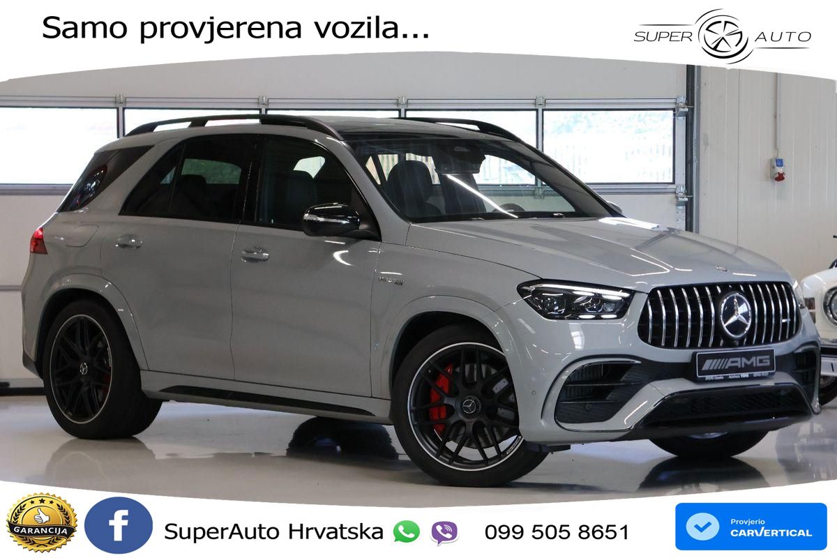 Mercedes AMG GLE 63 S V8 (612 KS) EQ Boost 4MATIC+ AMG SPEEDSHIFT TCT 9G LED+GR SJED+ACC