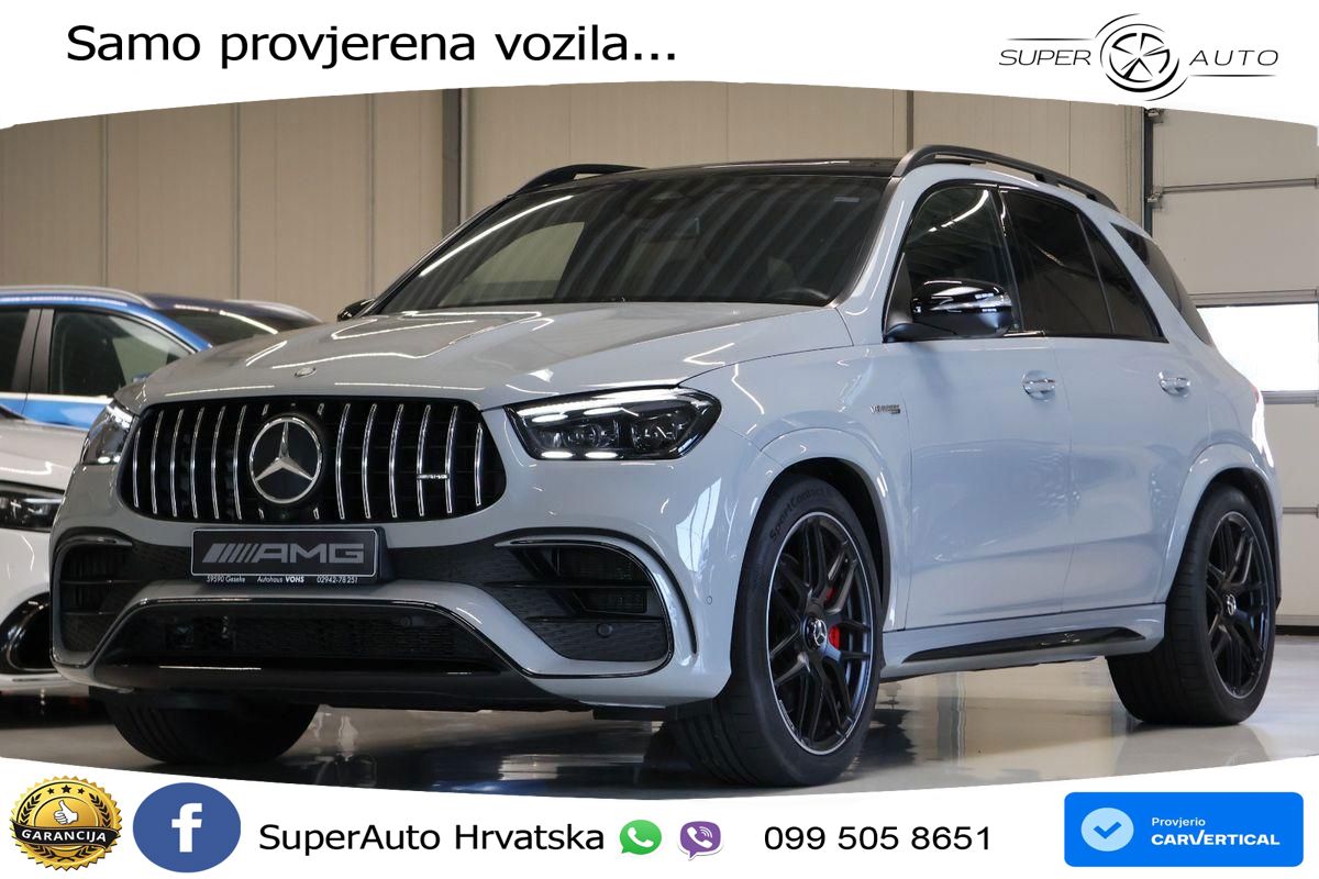 Mercedes AMG GLE 63 S V8 (612 KS) EQ Boost 4MATIC+ AMG SPEEDSHIFT TCT 9G LED+GR SJED+ACC