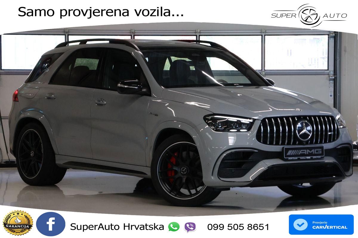 Mercedes AMG GLE 63 S V8 (612 KS) EQ Boost 4MATIC+ AMG SPEEDSHIFT TCT 9G LED+GR SJED+ACC