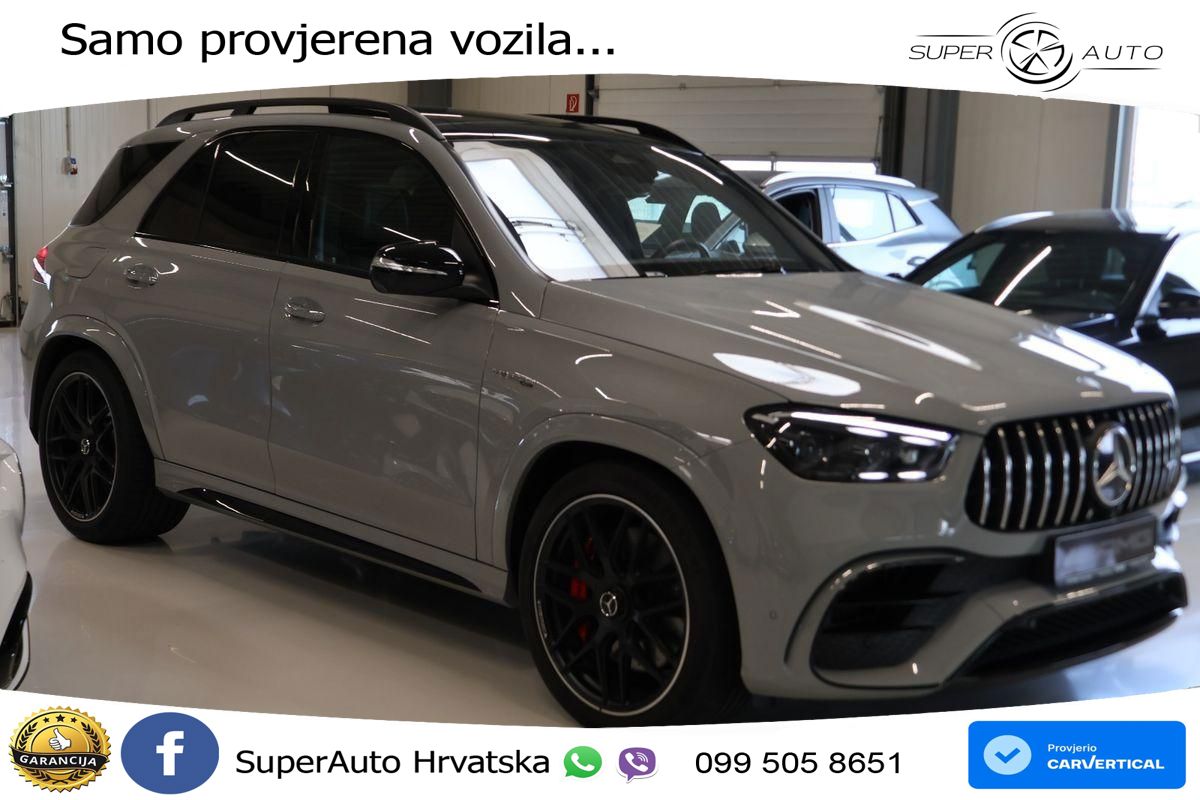 Mercedes AMG GLE 63 S V8 (612 KS) EQ Boost 4MATIC+ AMG SPEEDSHIFT TCT 9G LED+GR SJED+ACC