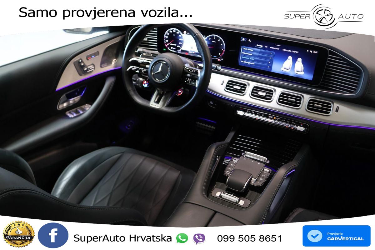 Mercedes AMG GLE 63 S V8 (612 KS) EQ Boost 4MATIC+ AMG SPEEDSHIFT TCT 9G LED+GR SJED+ACC
