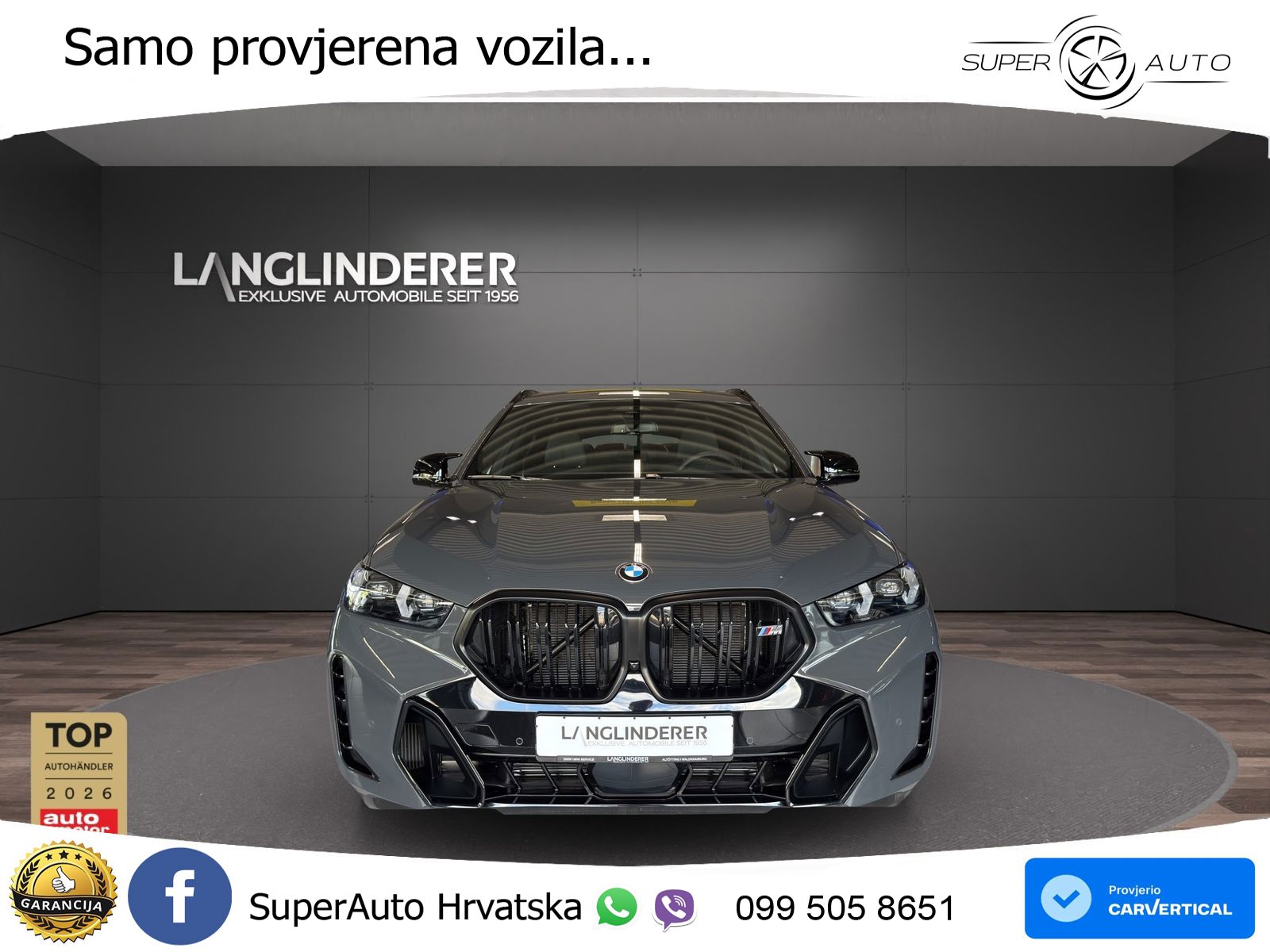 BMW X6 M60i V8 (530 KS) xDrive Steptronic LED+GR SJED+ACC