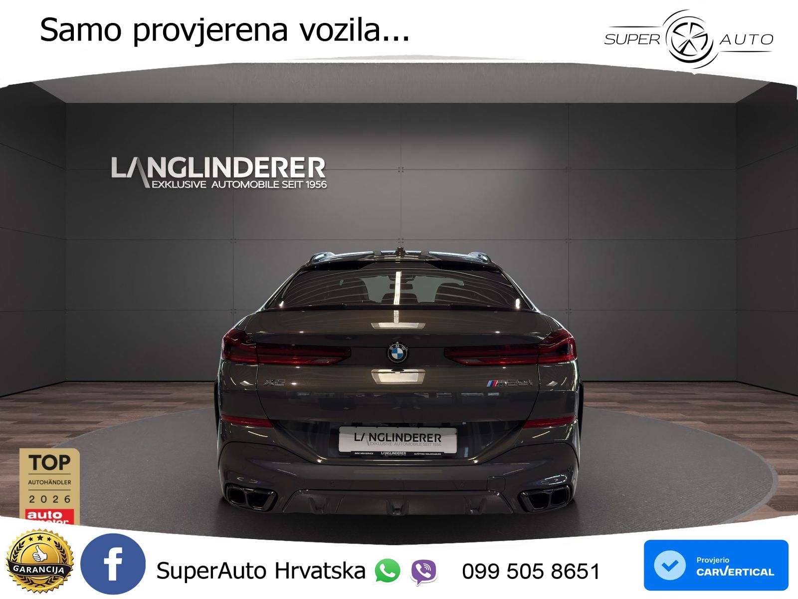 BMW X6 M60i V8 (530 KS) xDrive Steptronic LED+GR SJED+ACC