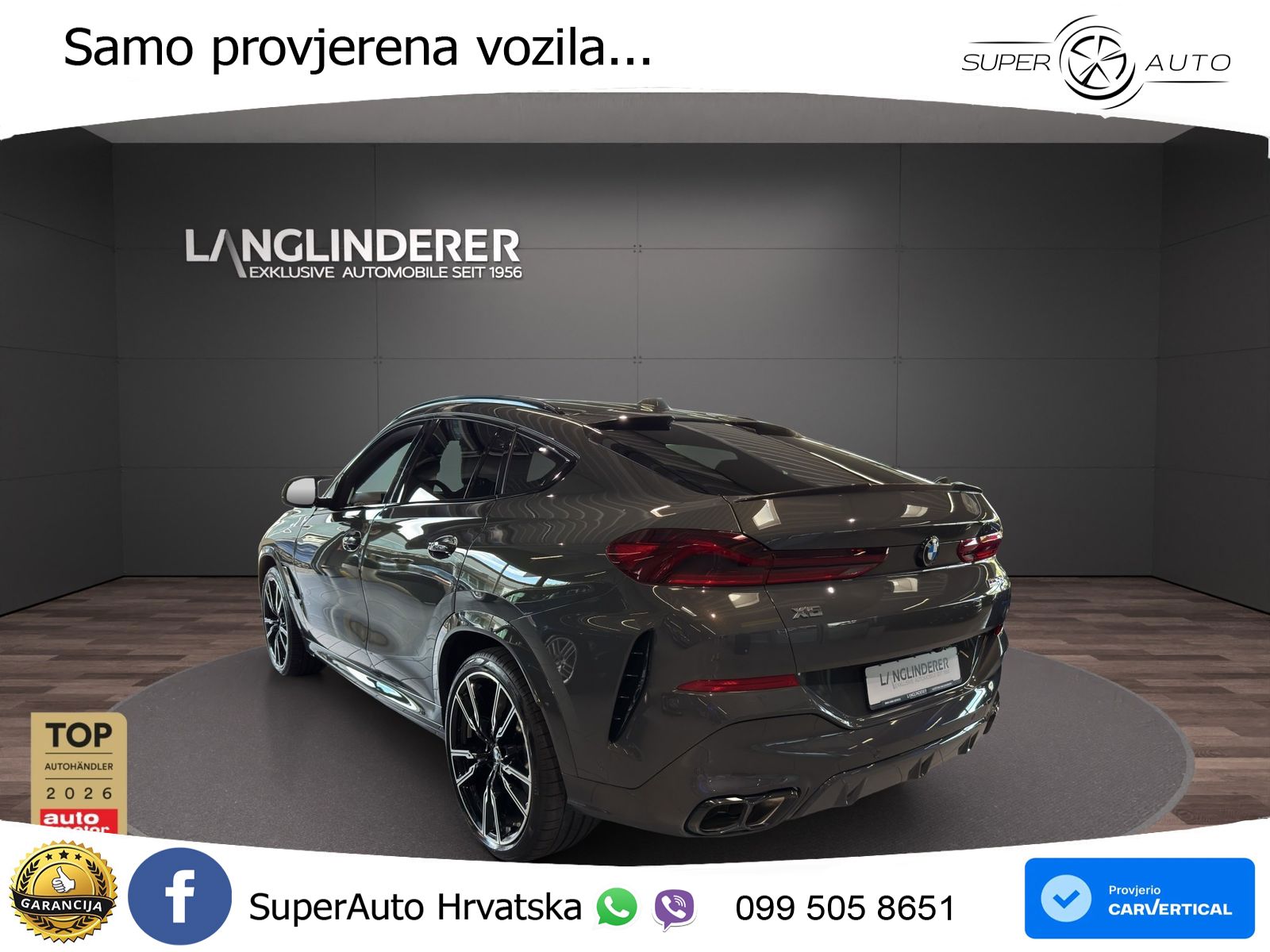 BMW X6 M60i V8 (530 KS) xDrive Steptronic LED+GR SJED+ACC