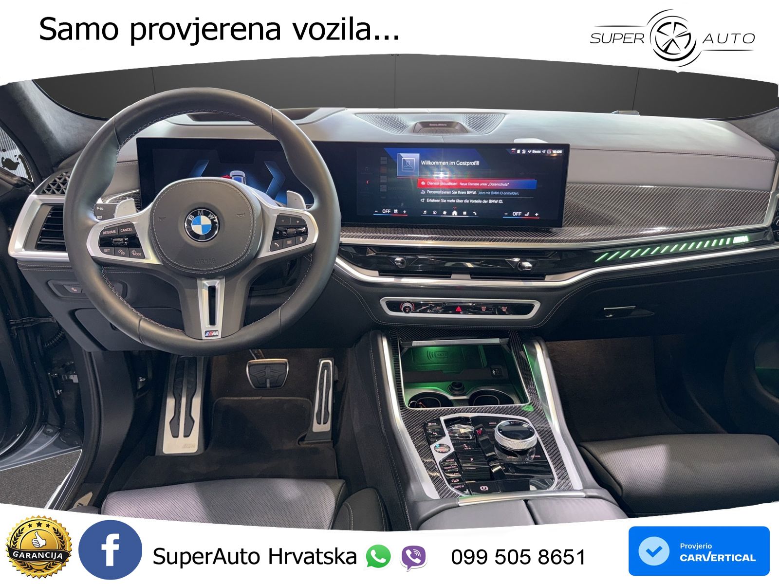 BMW X6 M60i V8 (530 KS) xDrive Steptronic LED+GR SJED+ACC