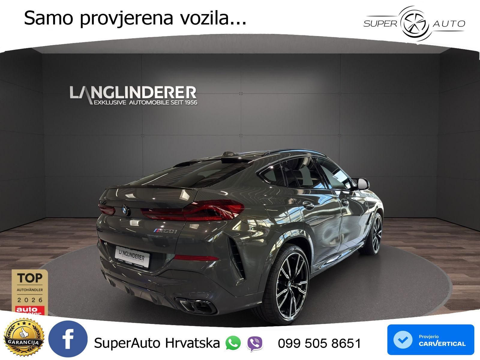 BMW X6 M60i V8 (530 KS) xDrive Steptronic LED+GR SJED+ACC