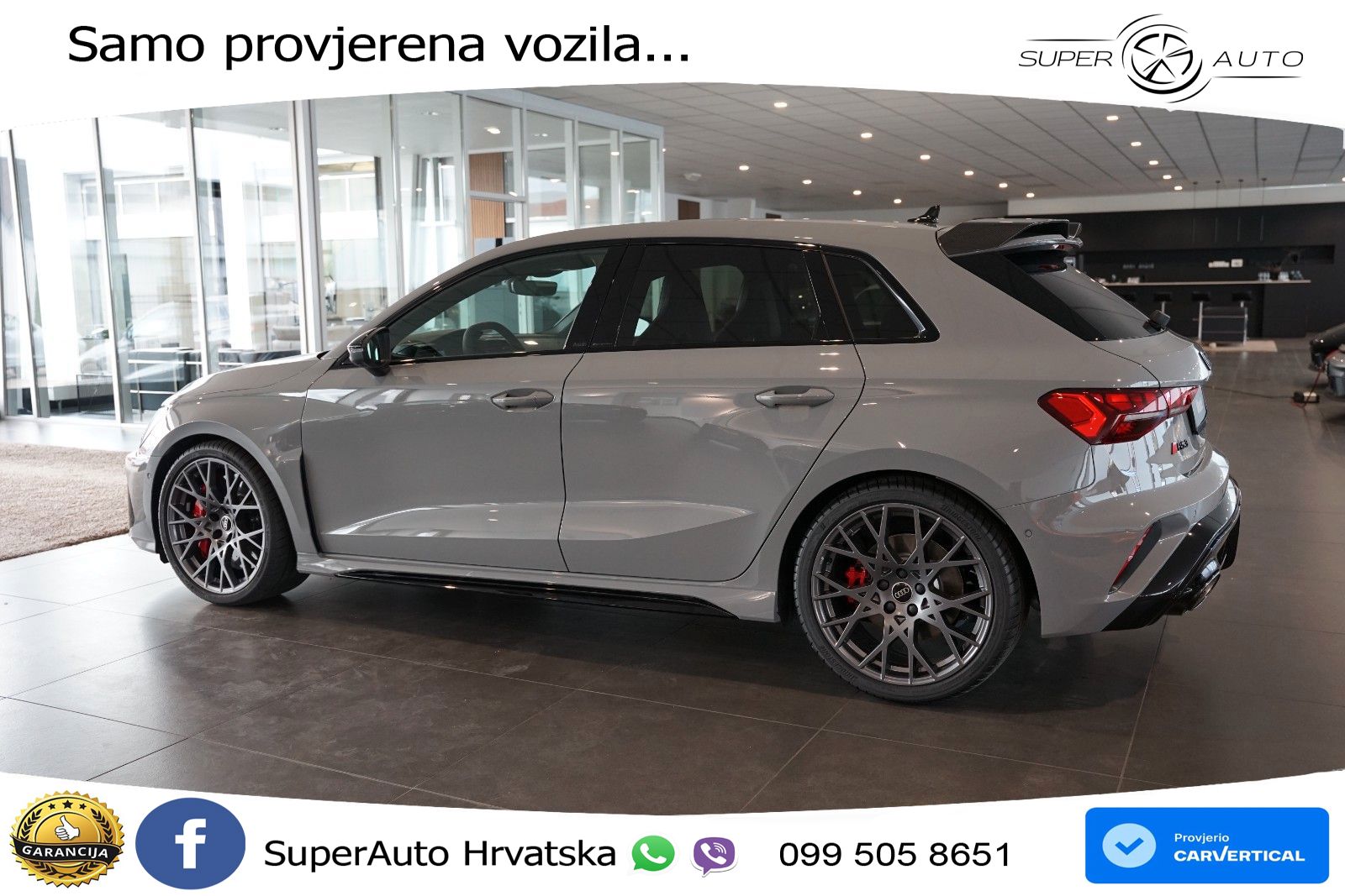 Audi RS3 Sedan 2.5 TFSI (400 KS) quattro S tronic LED+GR SJED+ACC
