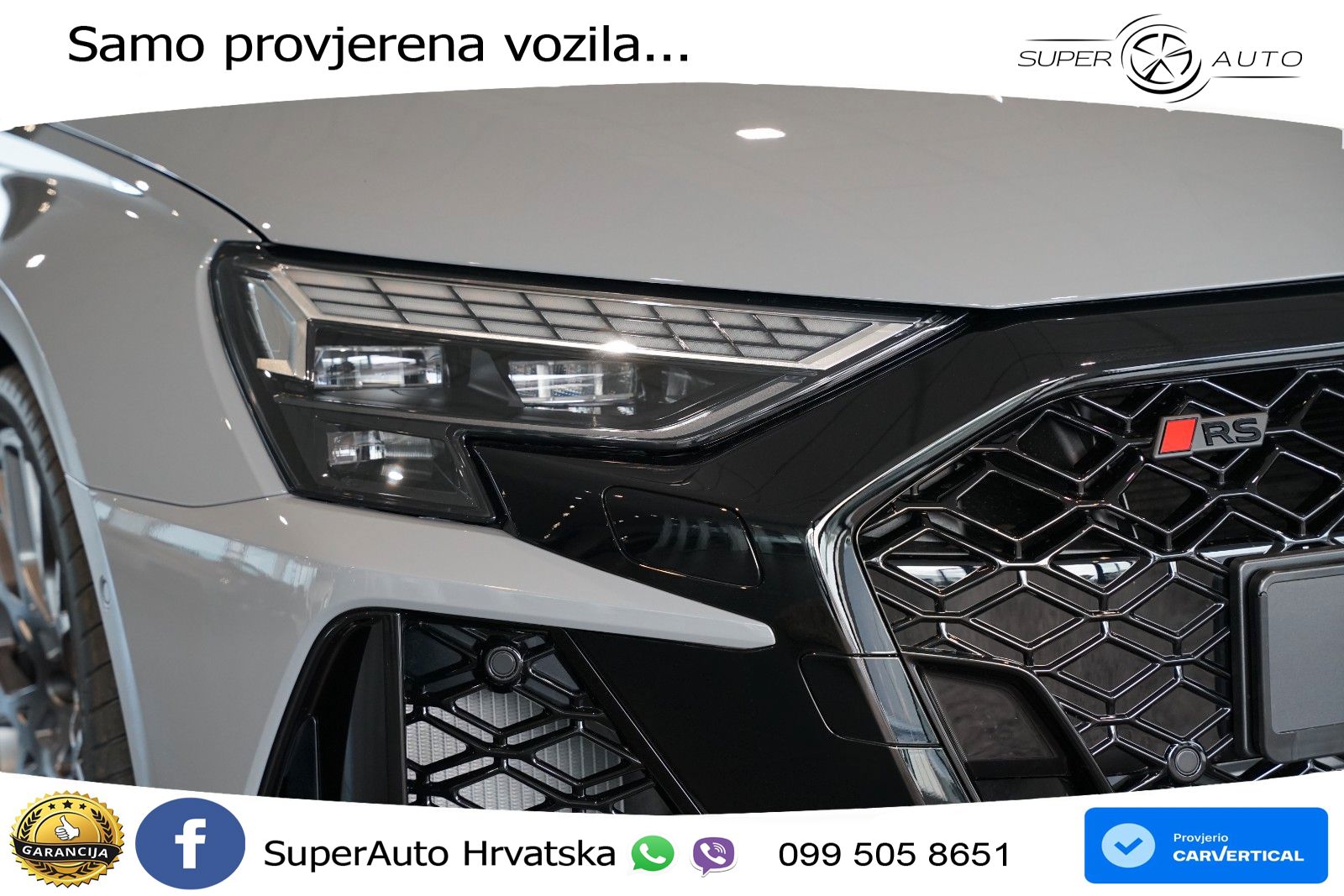 Audi RS3 Sedan 2.5 TFSI (400 KS) quattro S tronic LED+GR SJED+ACC