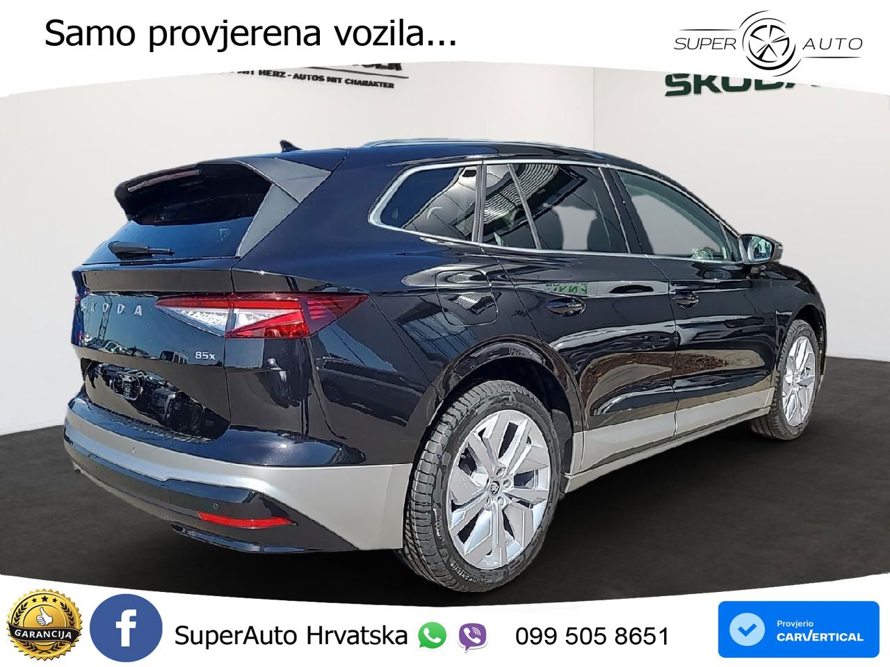 Škoda Enyaq 85x 82 kWh (286 KS) AWD