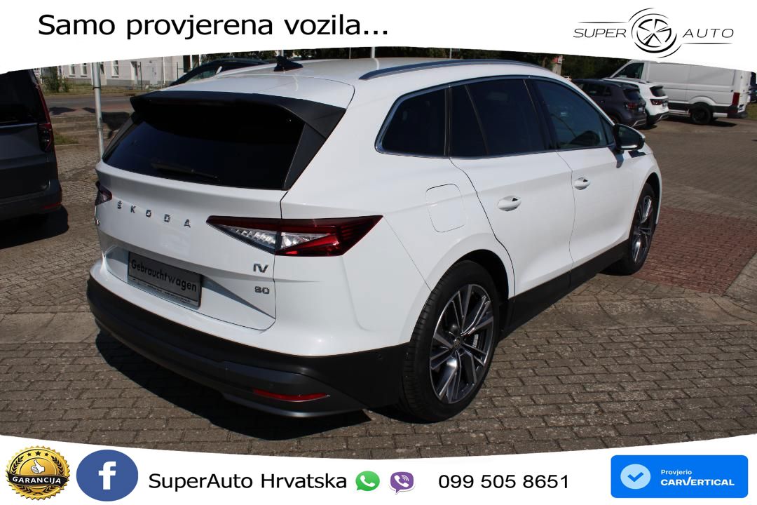 Škoda Enyaq iV 80 82 kWh (204 KS) Loft LED+GR SJED+ACC