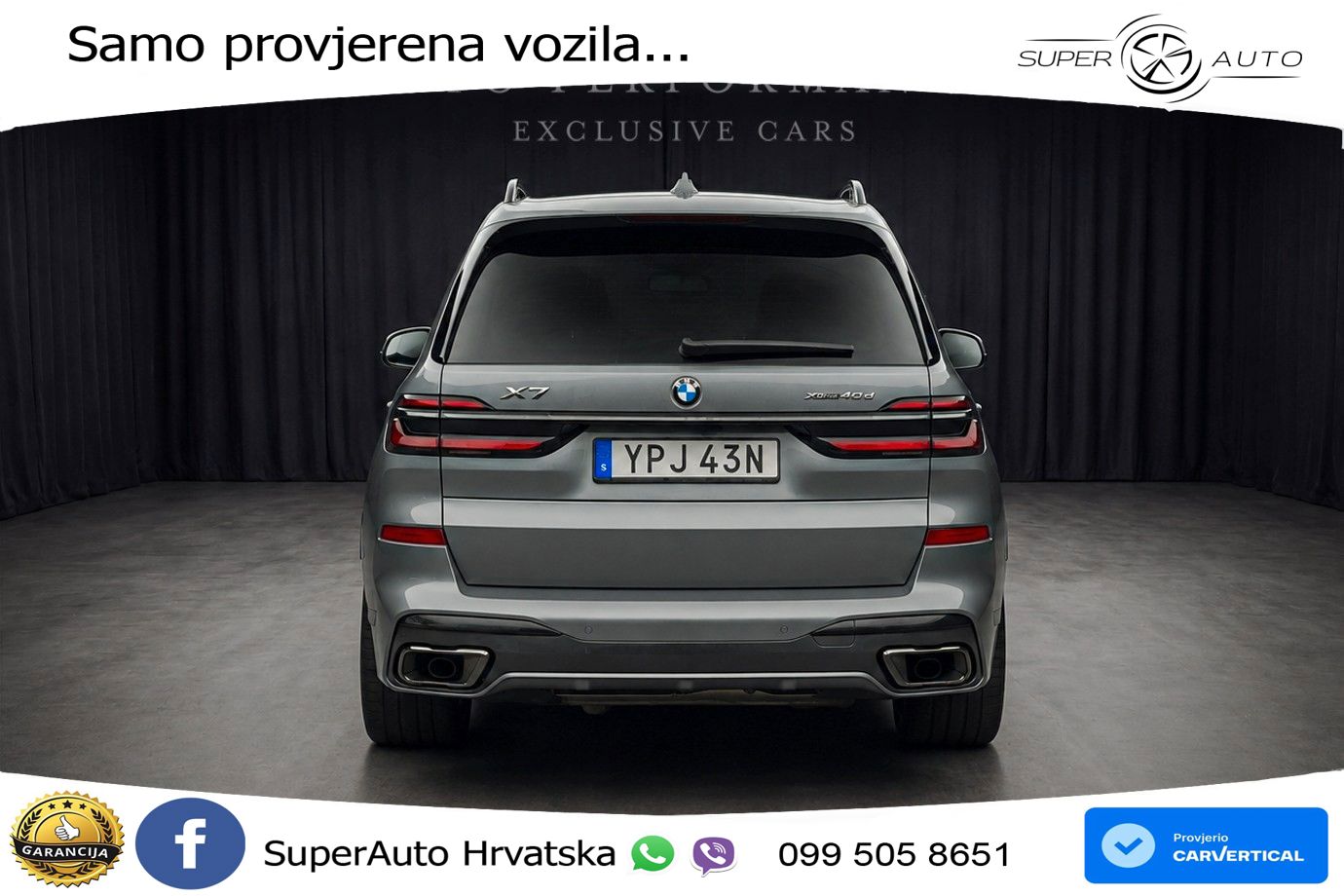 BMW X7 40d (352 KS) xDrive Steptronic M Sport LED+ACC
