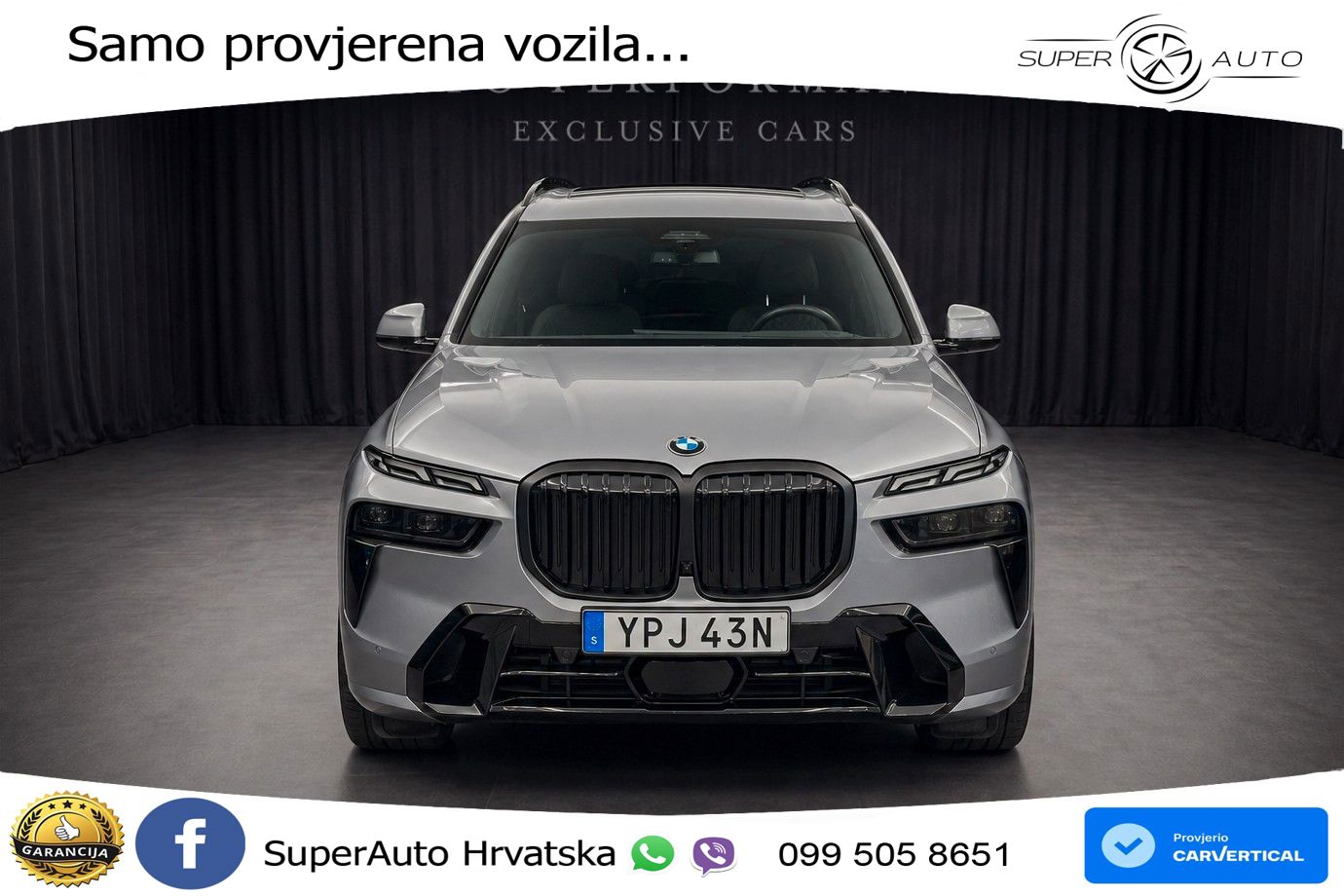 BMW X7 40d (352 KS) xDrive Steptronic M Sport LED+ACC