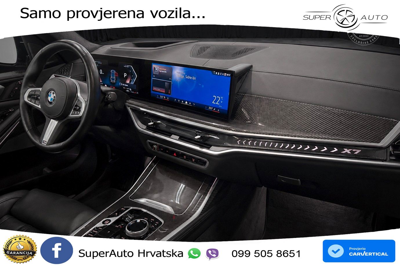 BMW X7 40d (352 KS) xDrive Steptronic M Sport LED+ACC