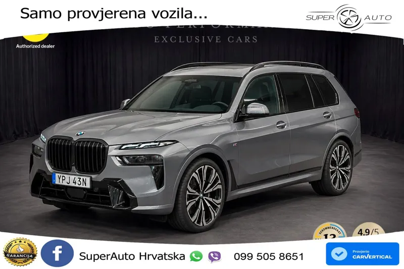 BMW X7 40d (352 KS) xDrive Steptronic M Sport LED+ACC
