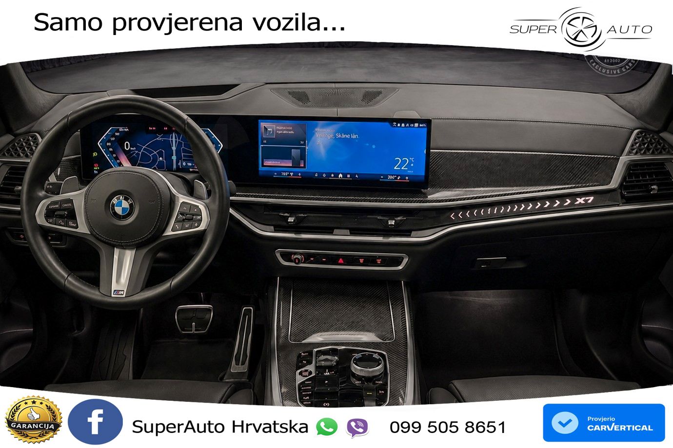 BMW X7 40d (352 KS) xDrive Steptronic M Sport LED+ACC