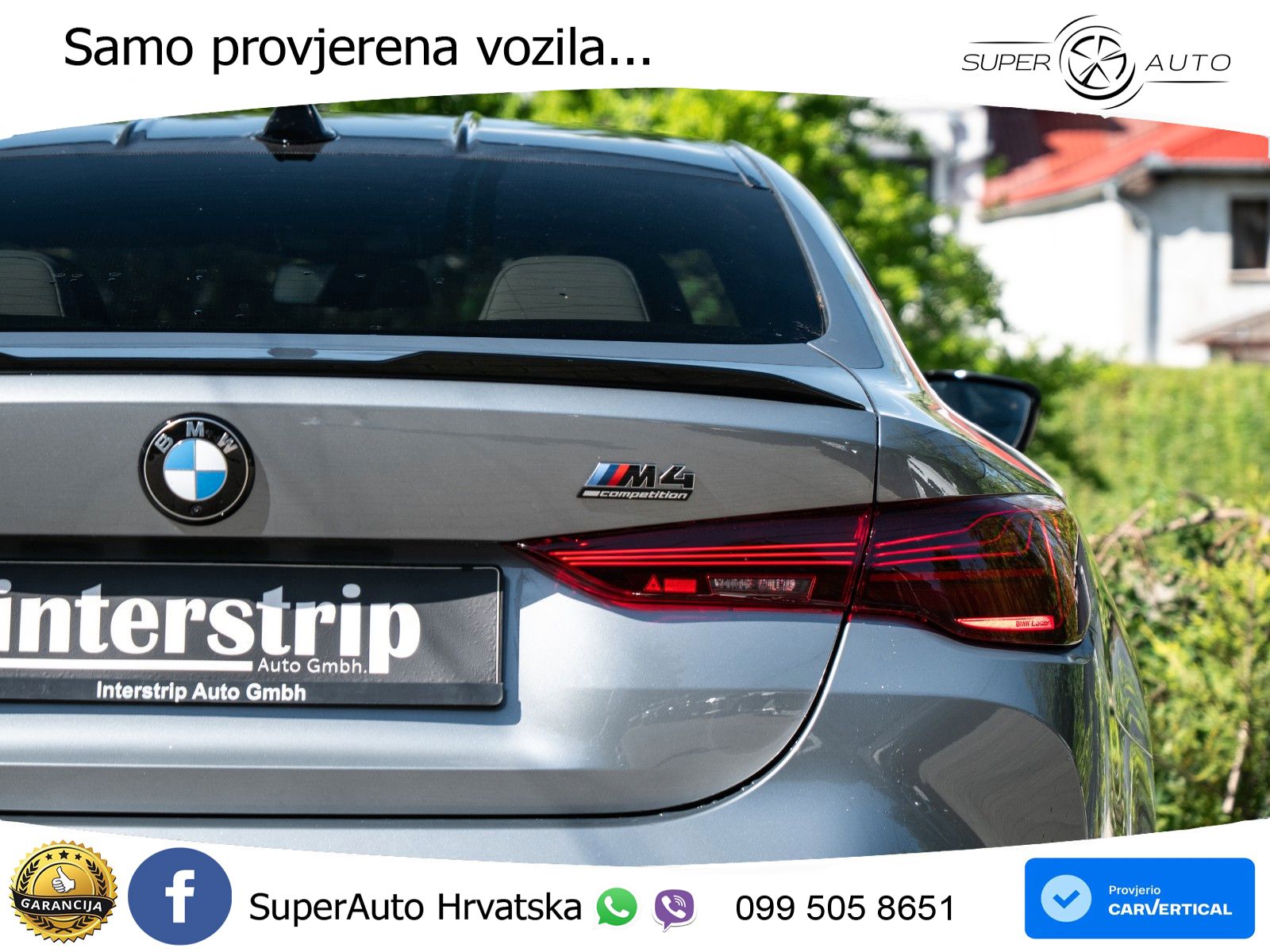 BMW M4 Competition 3.0 (530 KS) xDrive Steptronic LED+GR SJED+ACC