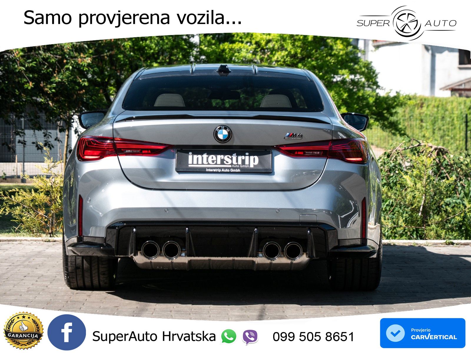 BMW M4 Competition 3.0 (530 KS) xDrive Steptronic LED+GR SJED+ACC