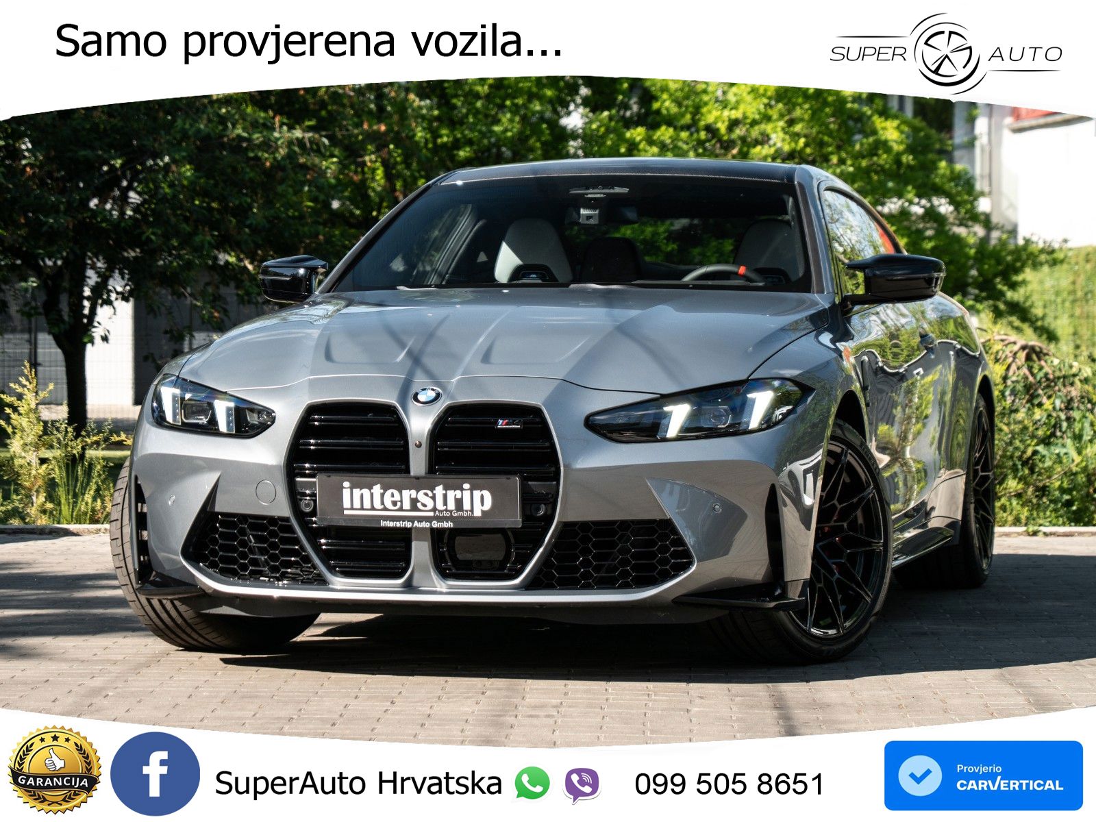 BMW M4 Competition 3.0 (530 KS) xDrive Steptronic LED+GR SJED+ACC