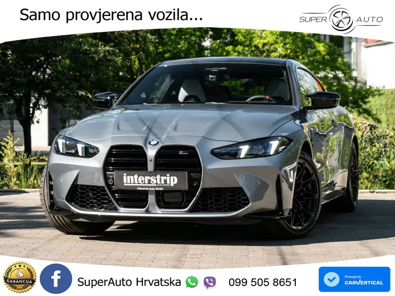BMW M4 Competition 3.0 (530 KS) xDrive Steptronic LED+GR SJED+ACC