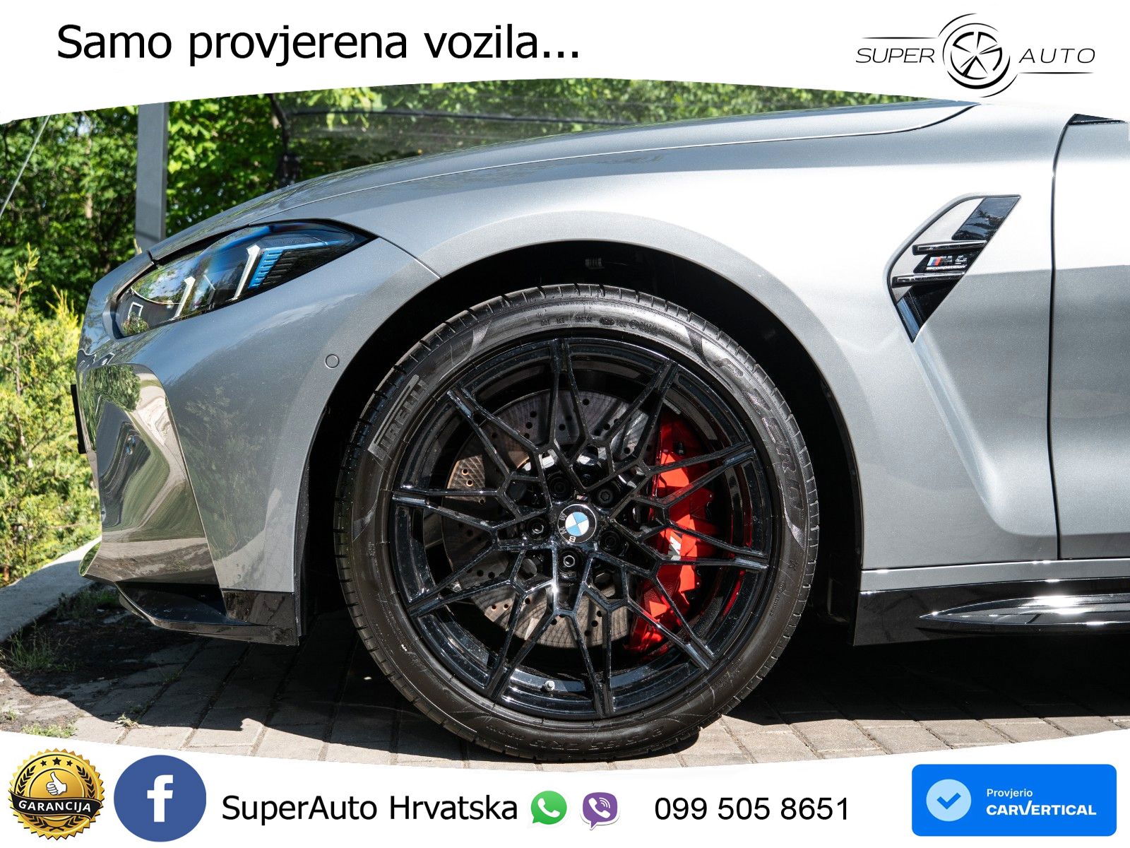 BMW M4 Competition 3.0 (530 KS) xDrive Steptronic LED+GR SJED+ACC