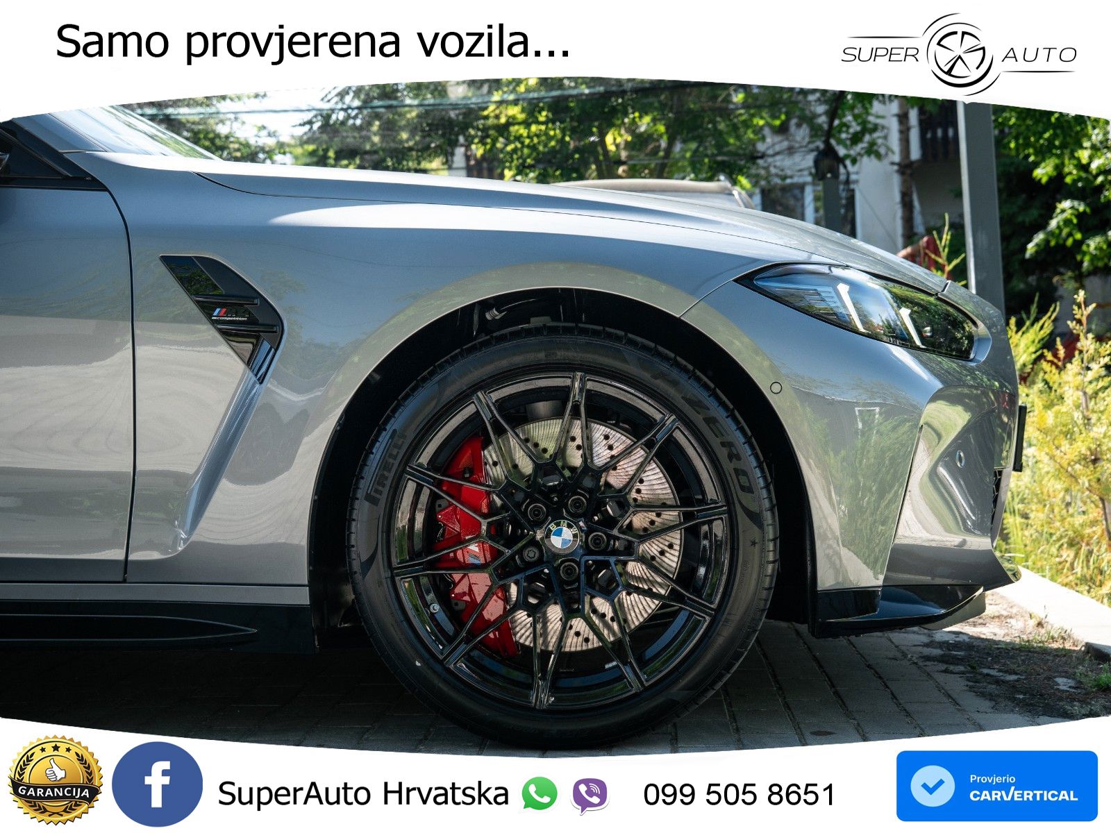 BMW M4 Competition 3.0 (530 KS) xDrive Steptronic LED+GR SJED+ACC