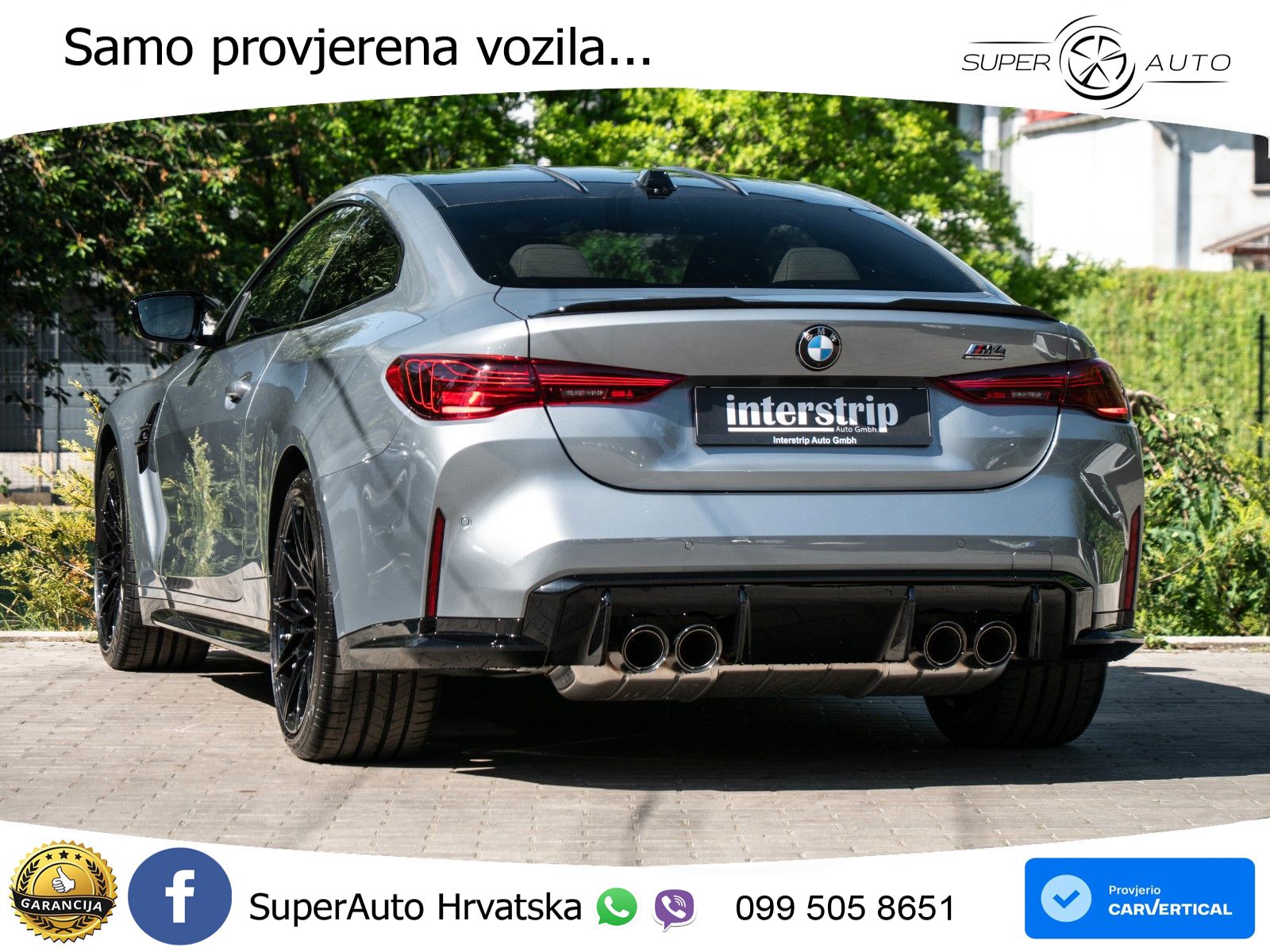 BMW M4 Competition 3.0 (530 KS) xDrive Steptronic LED+GR SJED+ACC